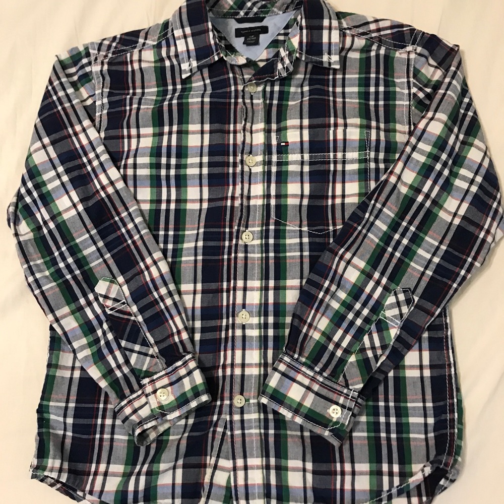 Boys Tommy Hilfiger long sleeve shirt